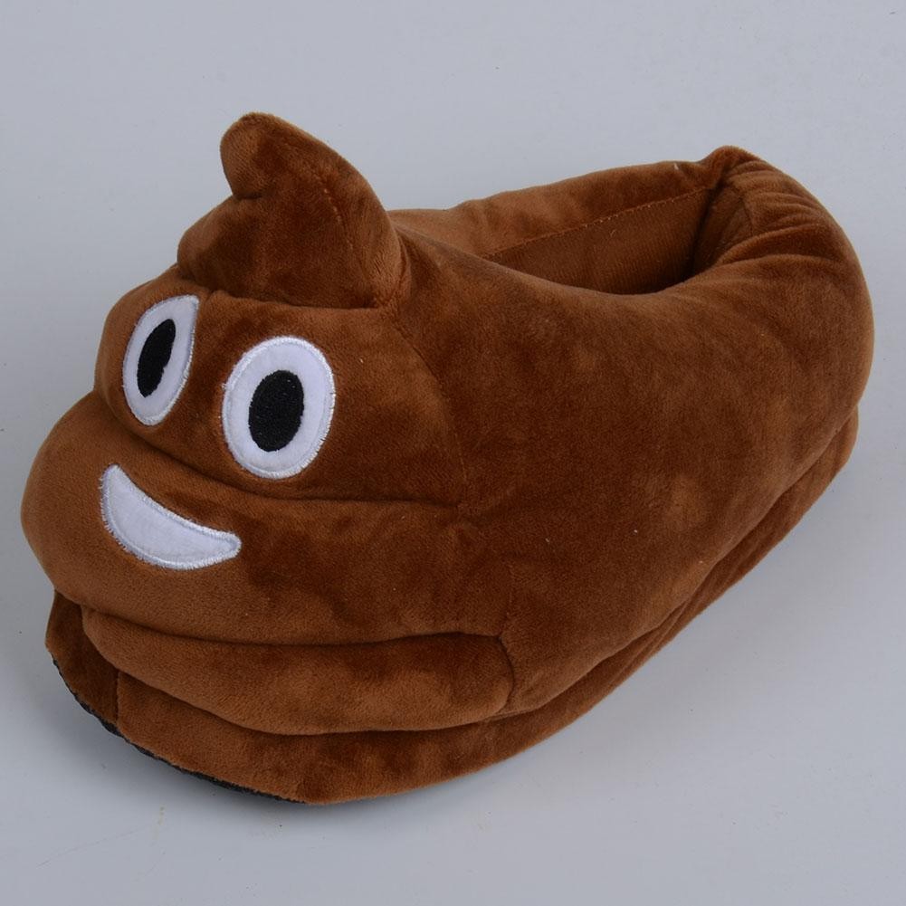 Chaussons Smiley Poop